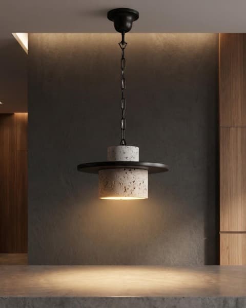 HaloStone Pendant Light