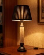 The Luna Noir Table Lamp