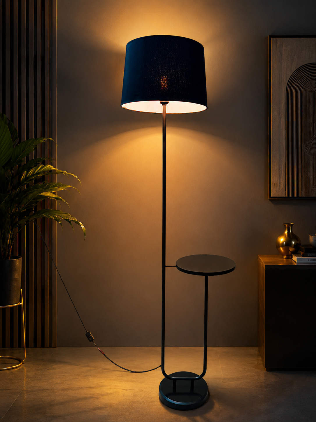 11 LumaNest Floor Lamp with Built-in Side Table - Image 1